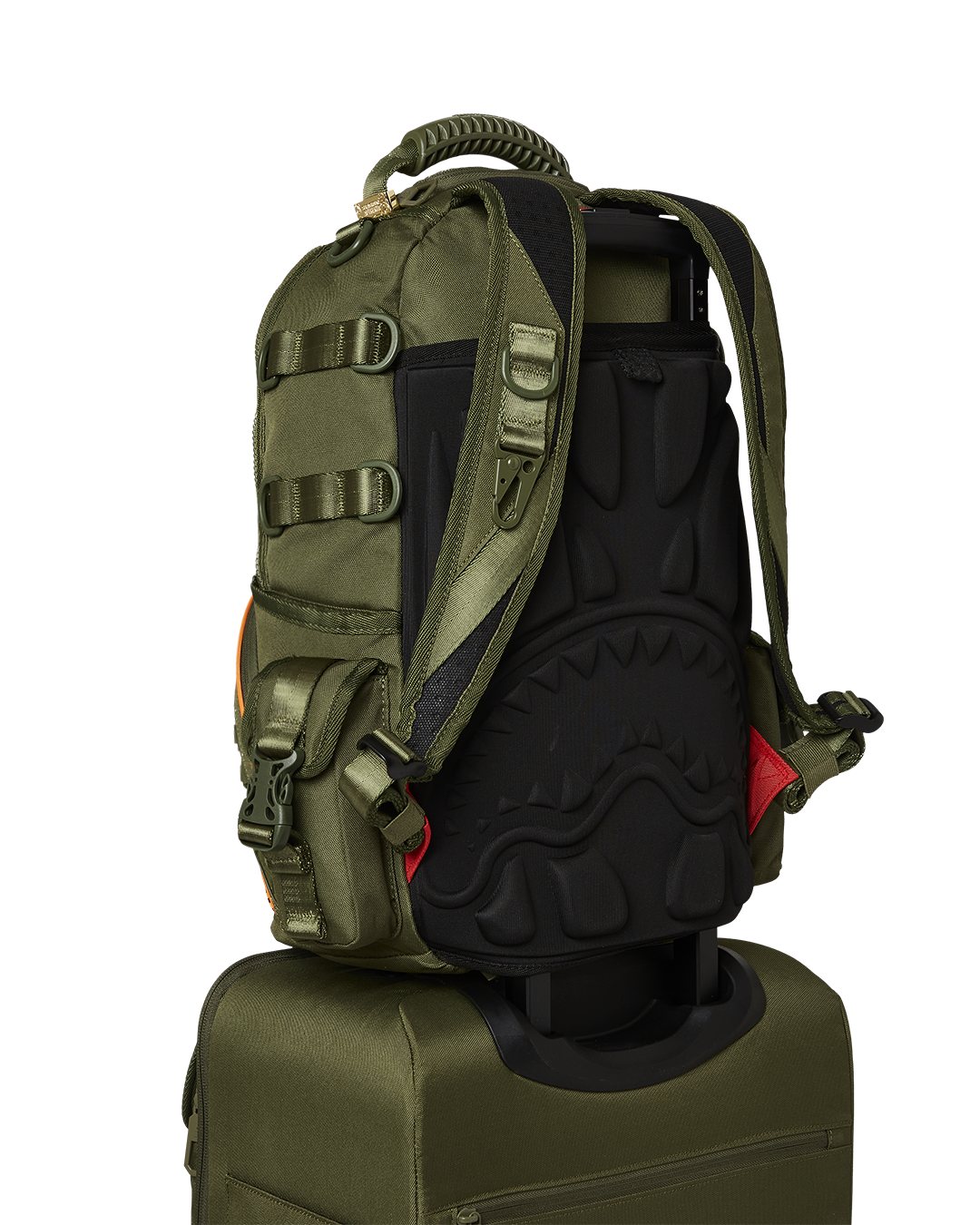 SPRAYGROUND® LUGGAGE SPECIAL OPS SHARK SQUAD CARRY-ON LUGGAGE