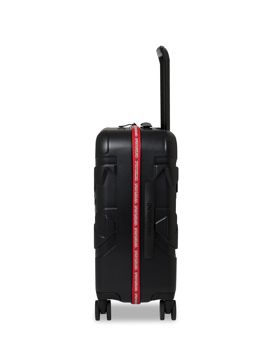 SPRAYGROUND® LUGGAGE PRINTED ZIPPER SHARK CARRY-ON LUGGAGE