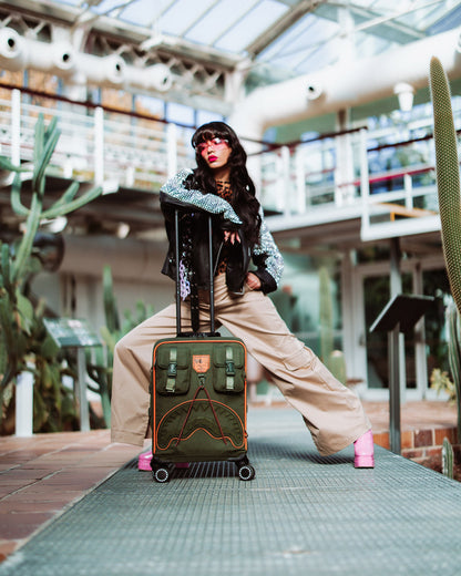 SPRAYGROUND® LUGGAGE SPECIAL OPS SHARK SQUAD CARRY-ON LUGGAGE