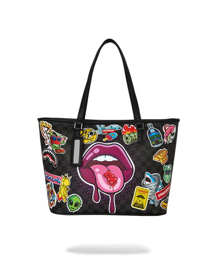 SPRAYGROUND® TOTE LIPS SMACK DOWN TOTE