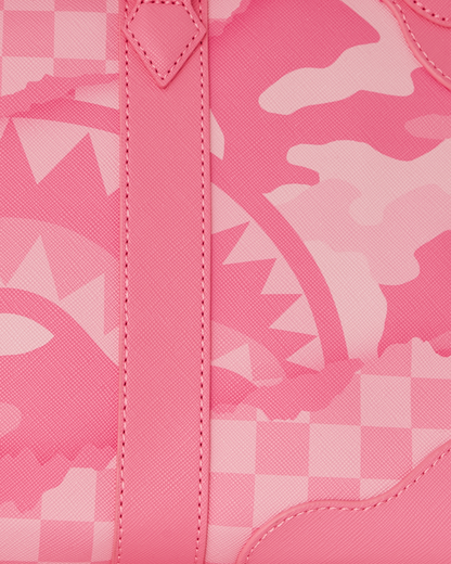 SPRAYGROUND® DUFFLE PINK 3AM RIPTIDE MINI PYRAMID DUFFLE