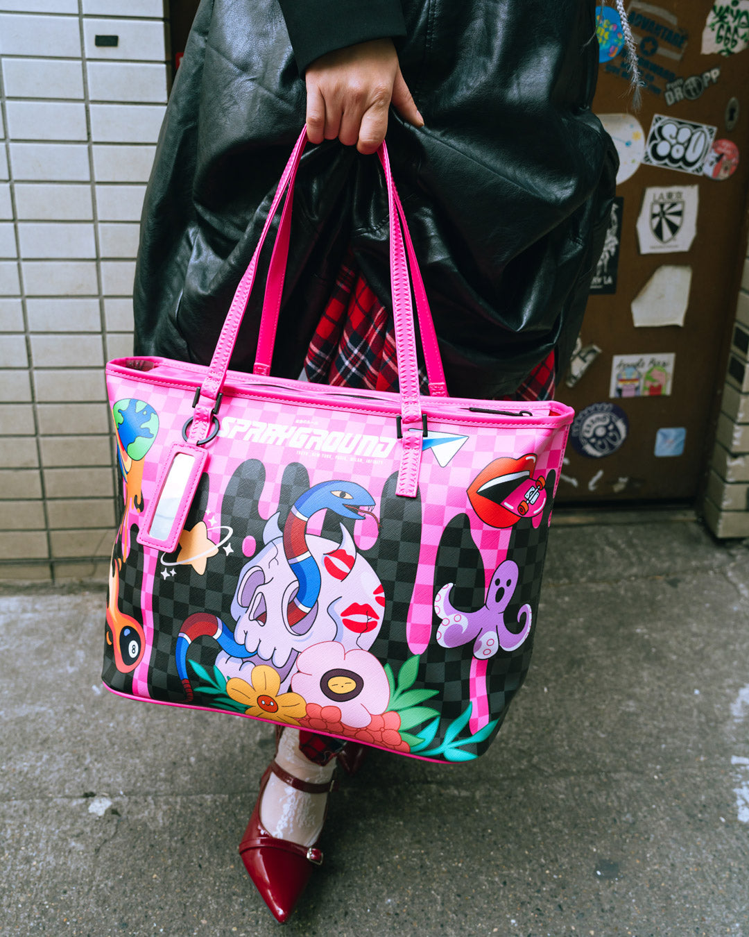 SPRAYGROUND® TOTE HAPPY HANGRY TOTE