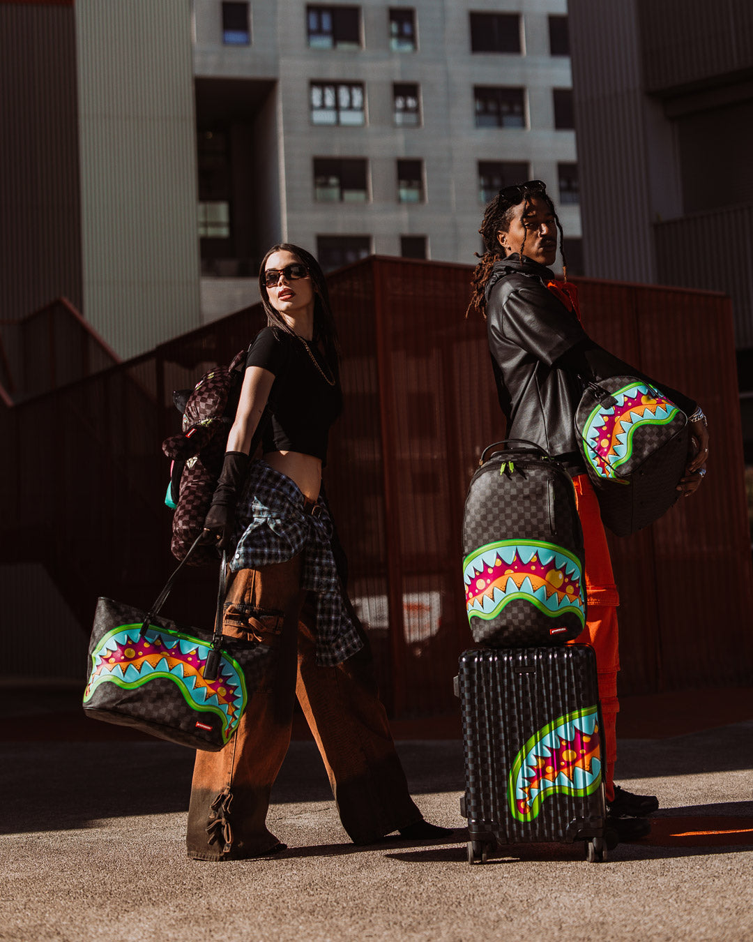 SPRAYGROUND® TOTE SLIME TAKEOVER TOTE