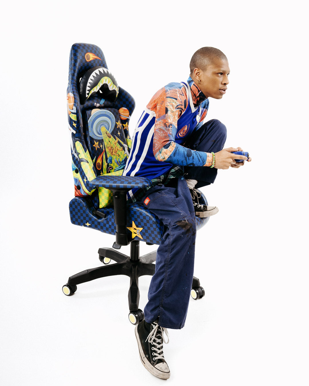 SPRAYGROUND® GAMING CHAIR SPACE WARPED GAMING CHAIR