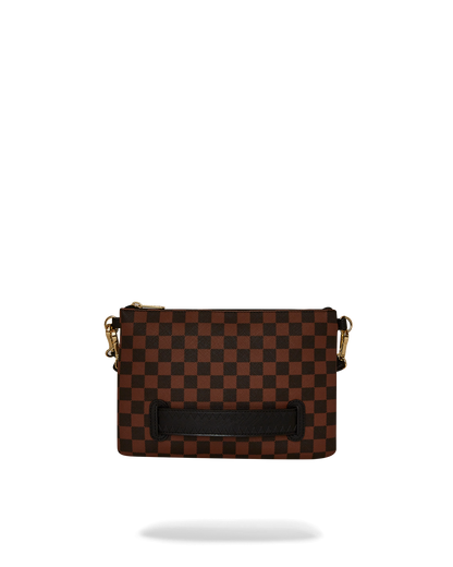 SPRAYGROUND® POUCHETTE SAWTOOTH SHARKS IN PARIS CROSSOVER CLUTCH
