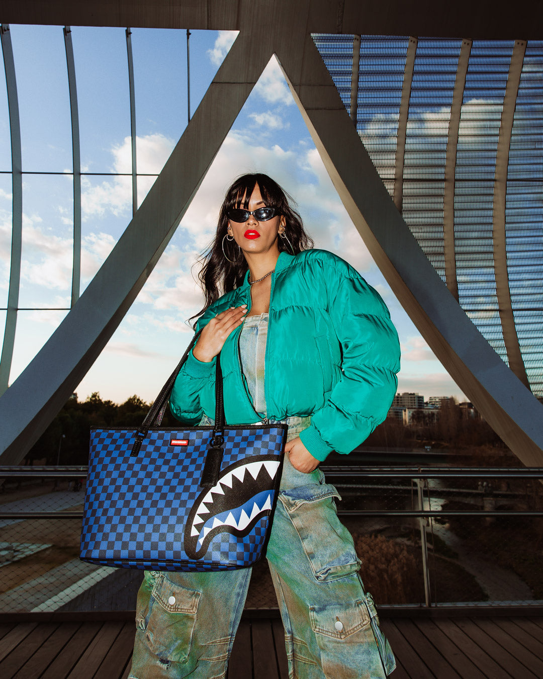 SPRAYGROUND® TOTE MIDNIGHT MAGIC SHARKS IN PARIS TOTE