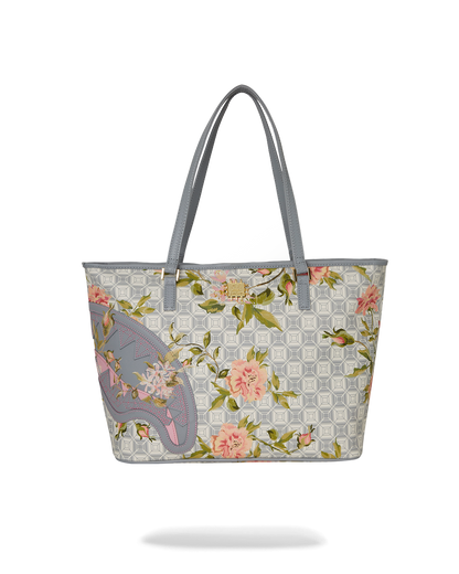 SPRAYGROUND® TOTE A.I. AFRICAN INTELLIGENCE ELEGANT ENERGY TOTE - SANDFLOWER COLLAB