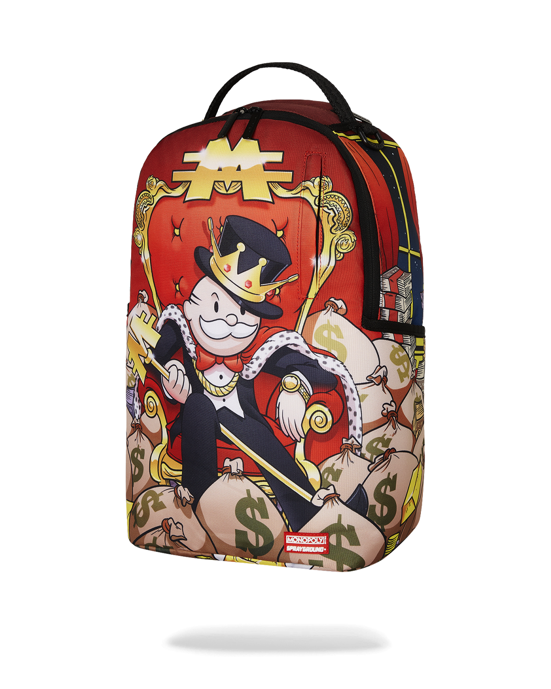 SPRAYGROUND® BACKPACK MONOPOLY GOLD EMPIRE THRONE BACKPACK