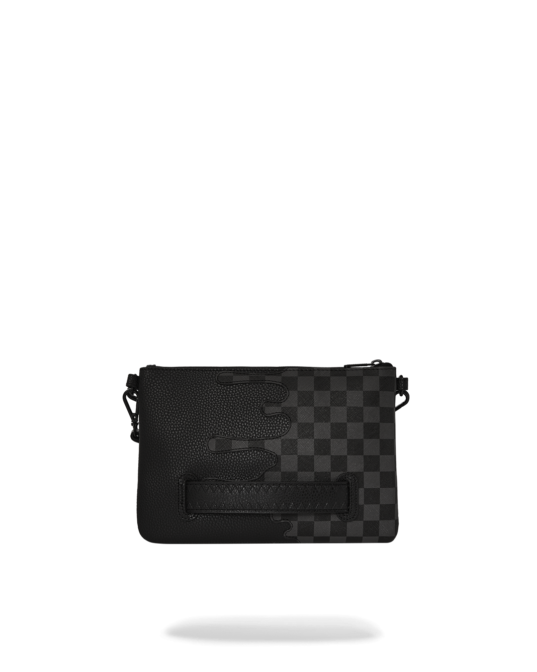SPRAYGROUND® POUCHETTE UNFINISHED SHARK CROSSOVER CLUTCH