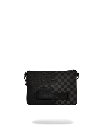 SPRAYGROUND® POUCHETTE UNFINISHED SHARK CROSSOVER CLUTCH