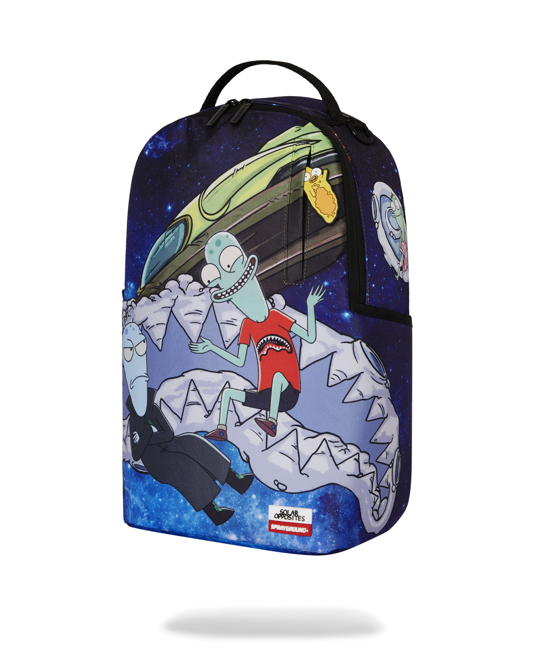 SPRAYGROUND® BACKPACK SOLAR OPPOSITES CRASH SHARKMOUTH DLXR BACKPACK