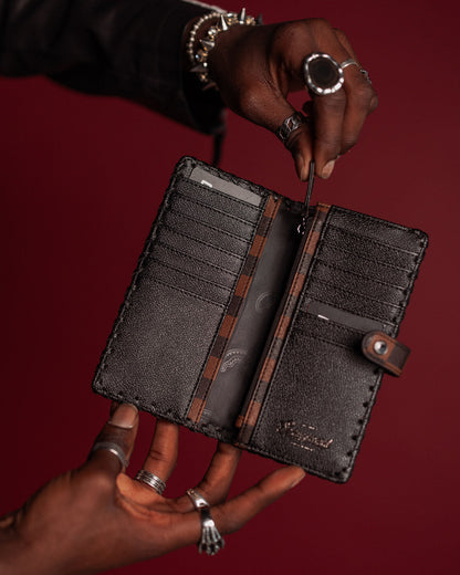SPRAYGROUND® WALLET CHECKPOINT ROYALE SINGLE-FOLD WALLET