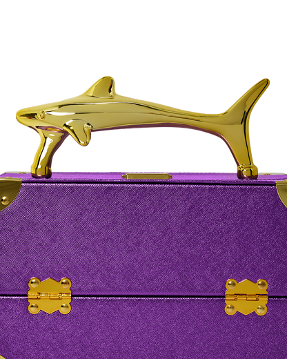 SPRAYGROUND® JEWELRY CASE SHARKS OF THE GOLD OCEAN JEWELRY CASE