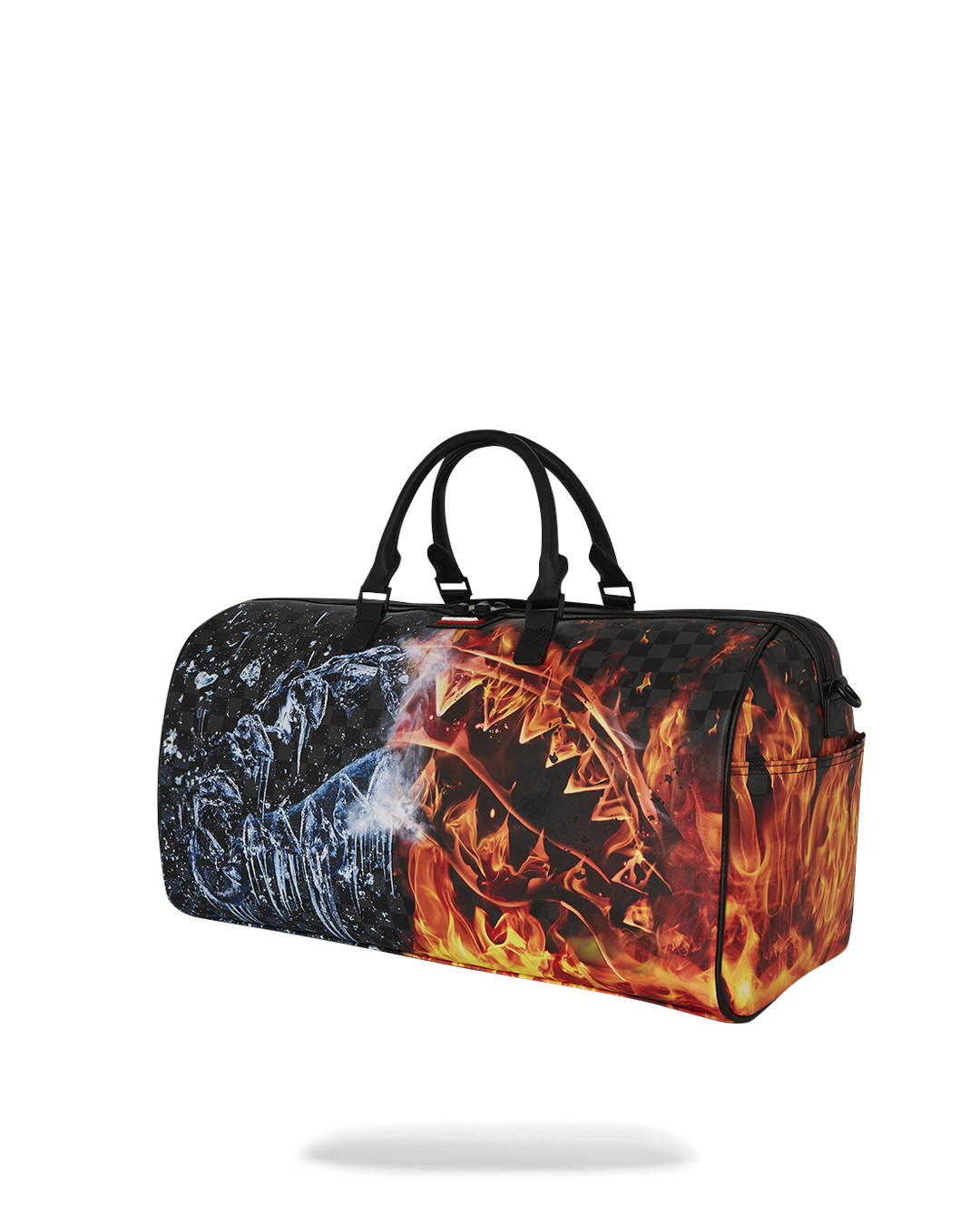 SPRAYGROUND® DUFFLE FIRE & ICE SHARK DUFFLE