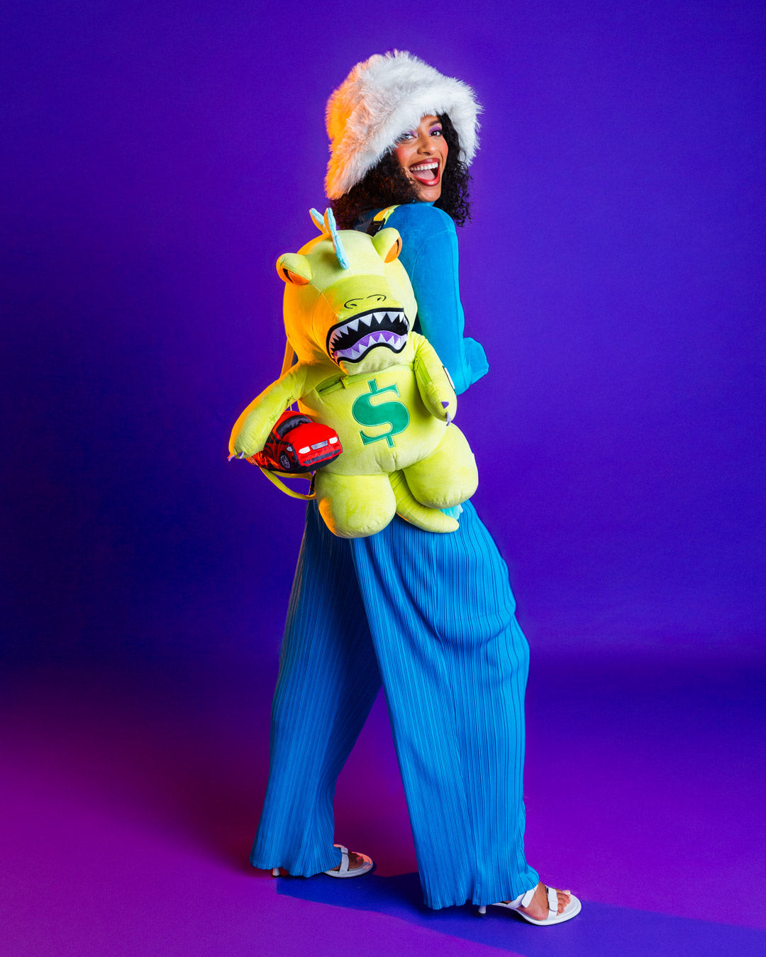 SPRAYGROUND® BACKPACK RUGRATS REPTAR GROWL PLUSH BACKPACK