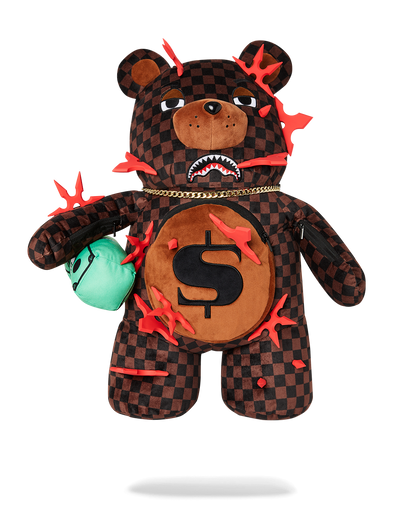 SPRAYGROUND® BACKPACK NINJA STAR BEAR BEAR BACKPACK