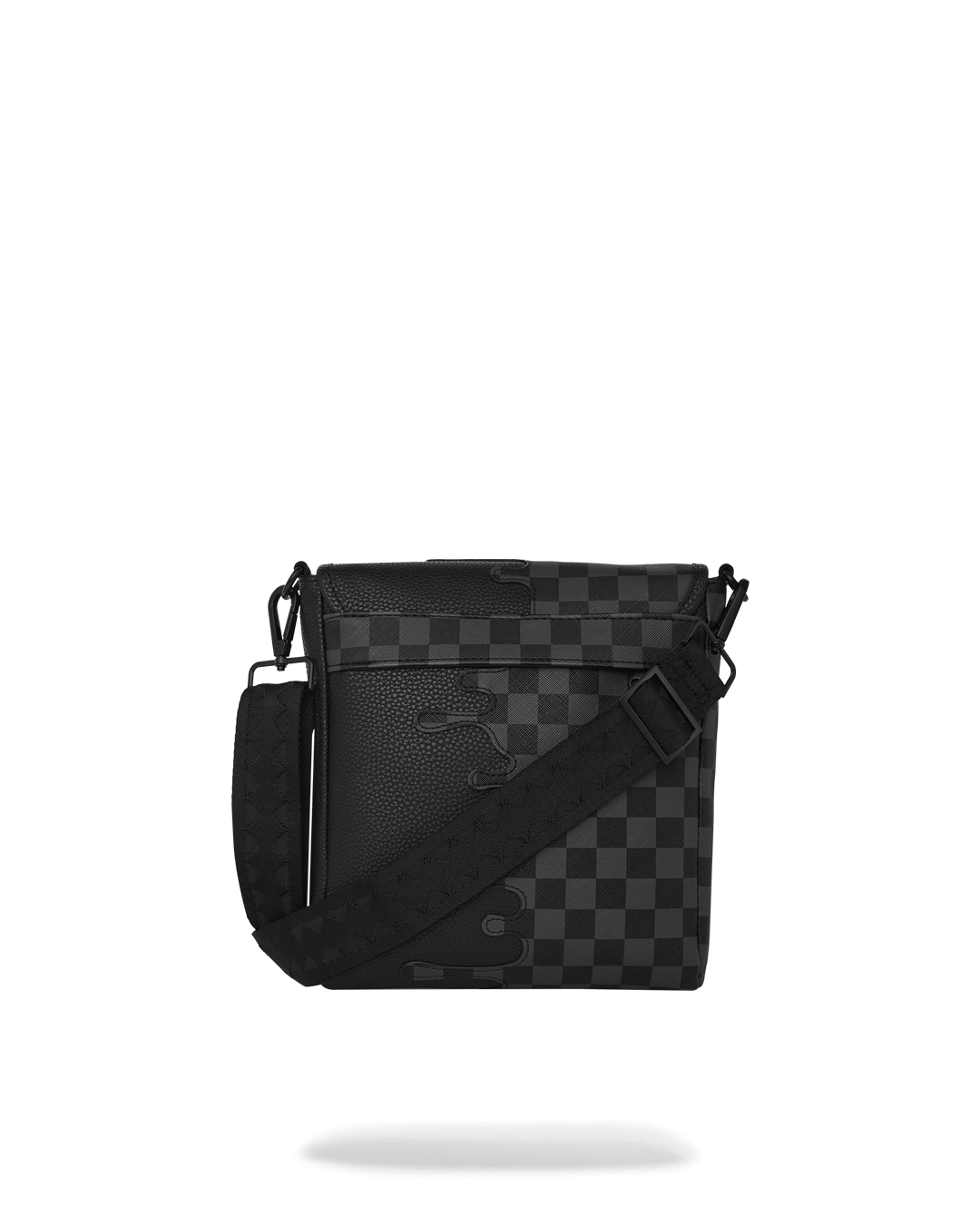 SPRAYGROUND® SLING UNFINISHED SHARK MESSENGER SLING BAG