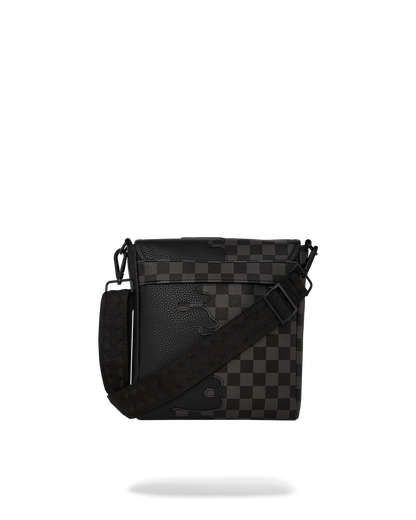 SPRAYGROUND® SLING UNFINISHED SHARK MESSENGER SLING BAG