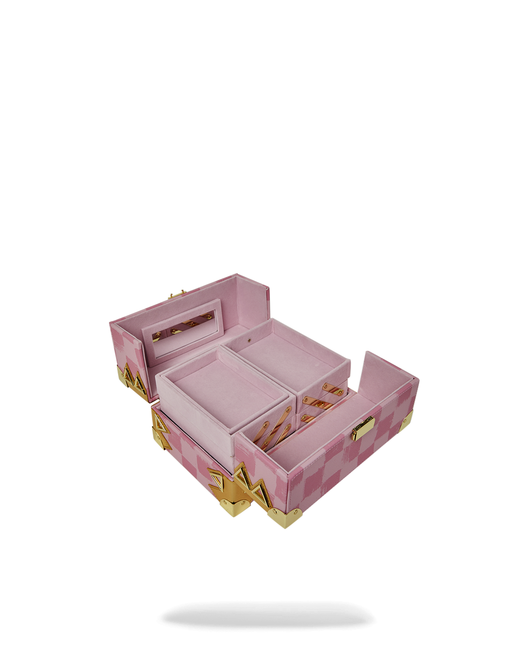 SPRAYGROUND® JEWELRY CASE A.I. AFRICAN INTELLIGENCE MESSAGE FROM THE FUTURE JEWELRY BOX - SANDFLOWER COLLAB