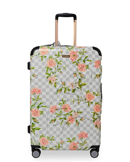 SPRAYGROUND® LUGGAGE A.I. AFRICAN INTELLIGENCE ELEGANT ENERGY FULL SIZE LUGGAGE - SANDFLOWER COLLAB