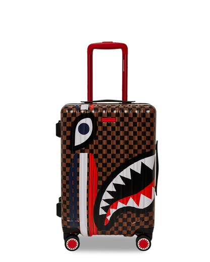 SPRAYGROUND® LUGGAGE SHARKS IN PARIS GT HARD SHELL CARRY-ON LUGGAGE