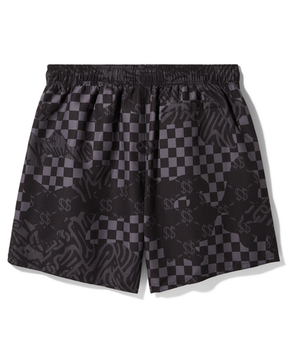 SPRAYGROUND® SWIM 3AM CHECK SWIM SHORTS