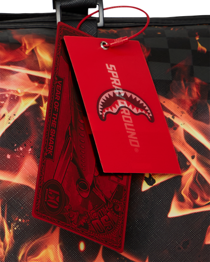 SPRAYGROUND® DUFFLE FIRE & ICE SHARK DUFFLE
