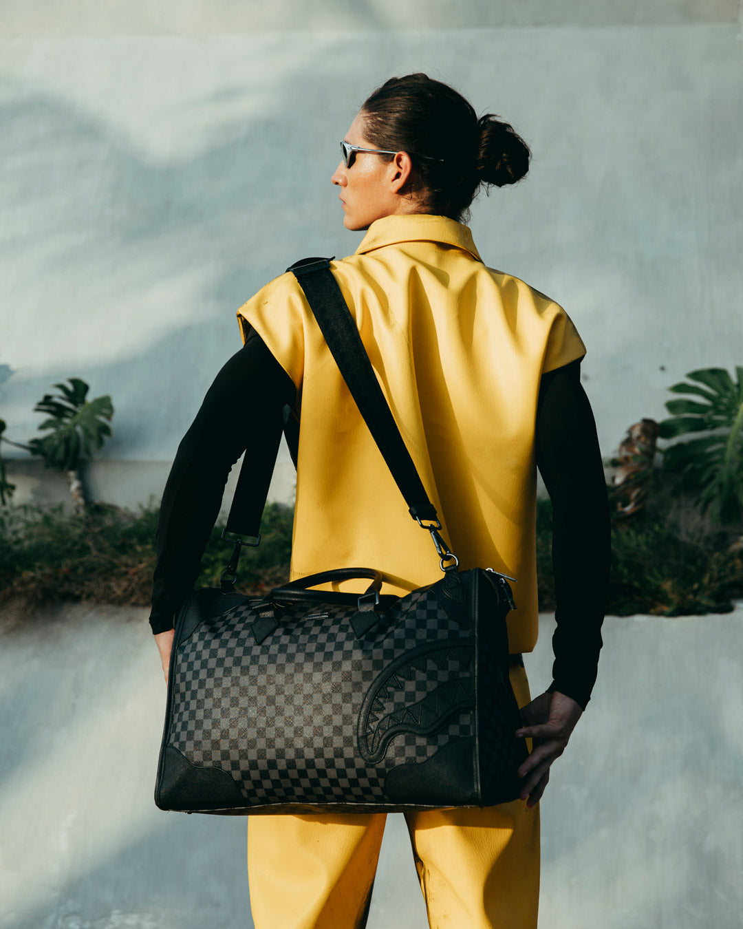 SPRAYGROUND® DUFFLE MIDNIGHT CHATEAU PYRAMID DUFFLE