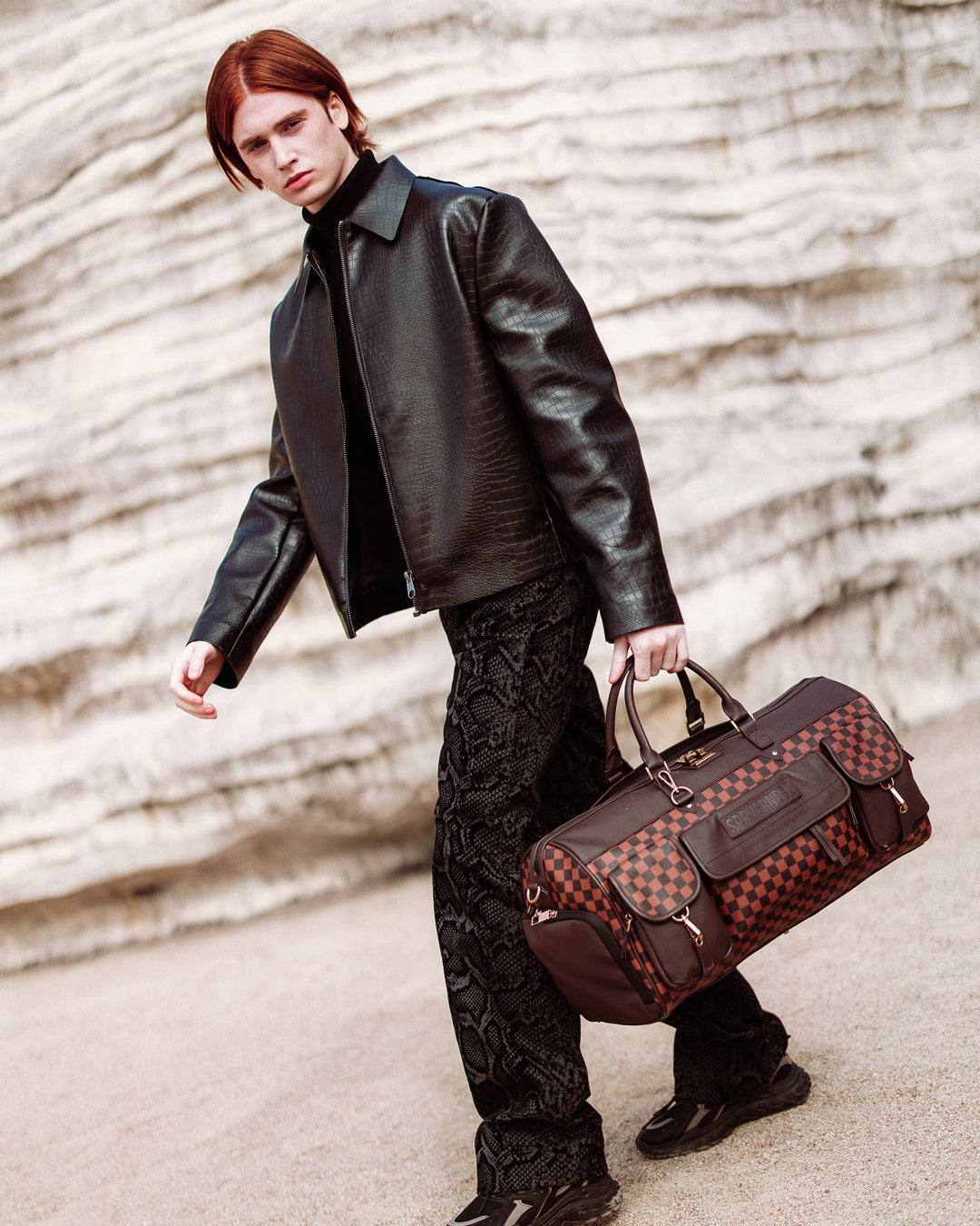 SPRAYGROUND® DUFFLE SPECIAL OPS PIXEL EMBOSSED DUFFLE