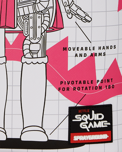 SPRAYGROUND® BACKPACK SQUID GAME ROBOT GIRL DLXSV BACKPACK