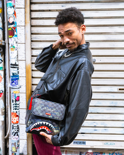 SPRAYGROUND® SLING CAMO SPLASH MESSENGER SLING
