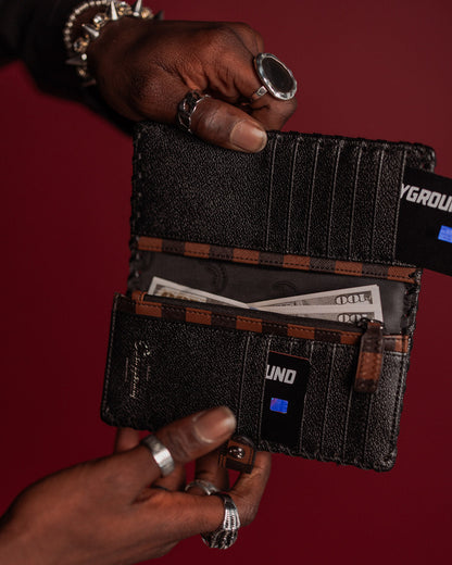 SPRAYGROUND® WALLET CHECKPOINT ROYALE SINGLE-FOLD WALLET