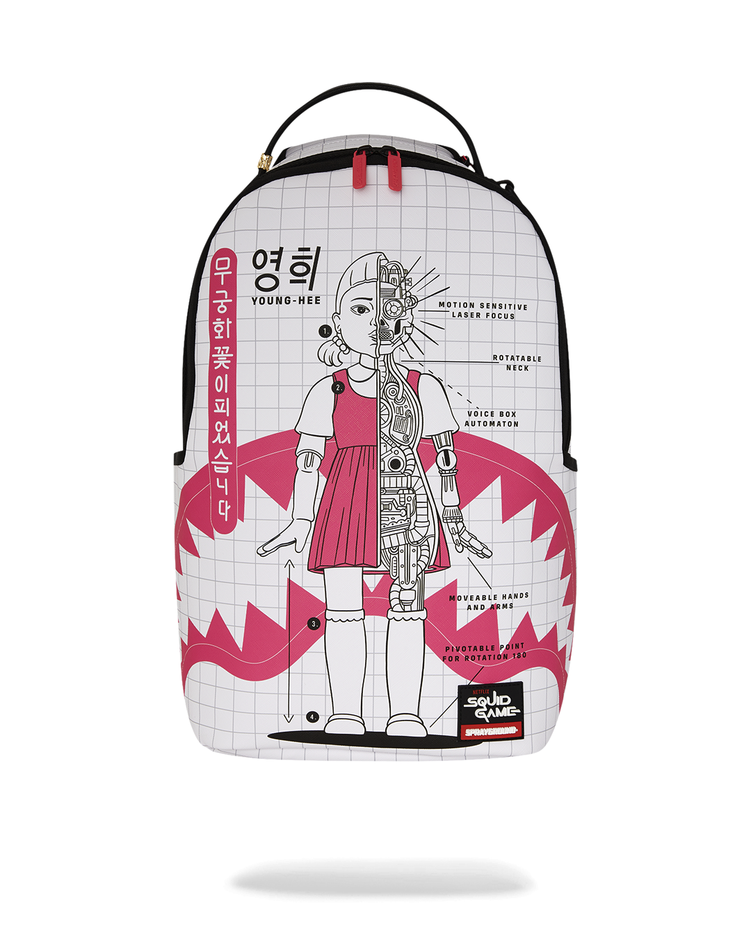 SPRAYGROUND® BACKPACK SQUID GAME ROBOT GIRL DLXSV BACKPACK