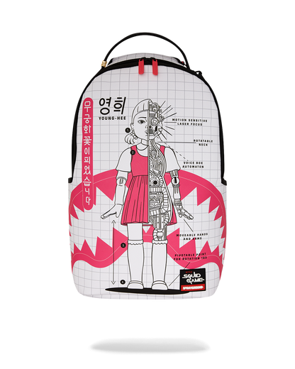 SPRAYGROUND® BACKPACK SQUID GAME ROBOT GIRL DLXSV BACKPACK