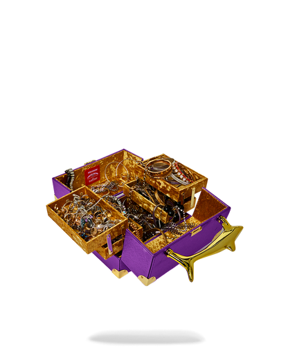 SPRAYGROUND® JEWELRY CASE SHARKS OF THE GOLD OCEAN JEWELRY CASE