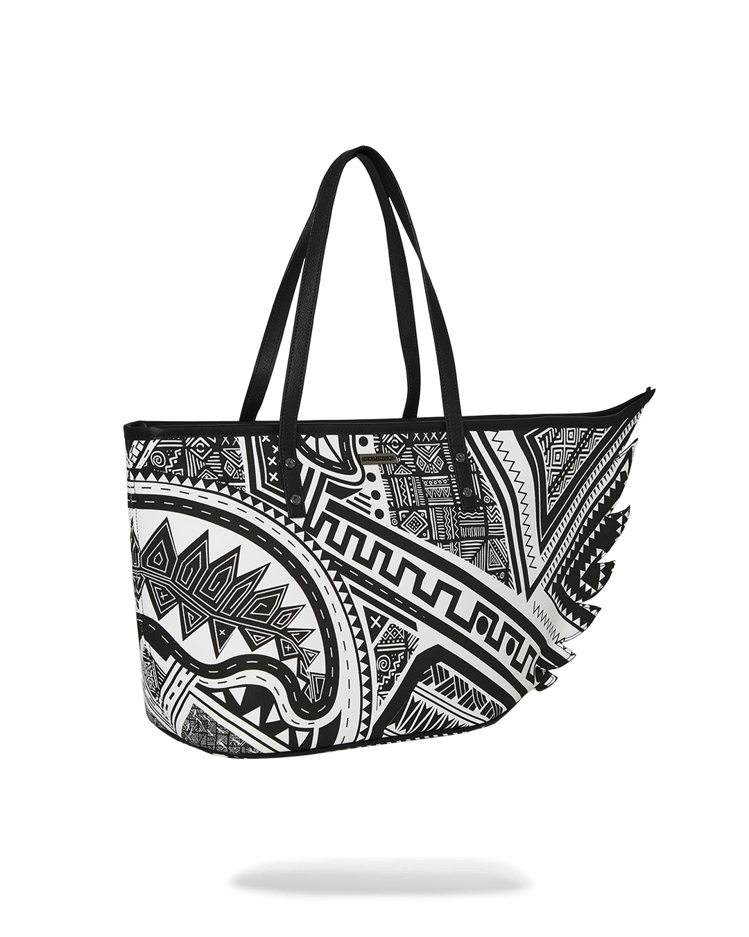 SPRAYGROUND® TOTE A.I. AFRICAN INTELLIGENCE THE SKYHAWK WING TOTE - SANDFLOWER COLLAB